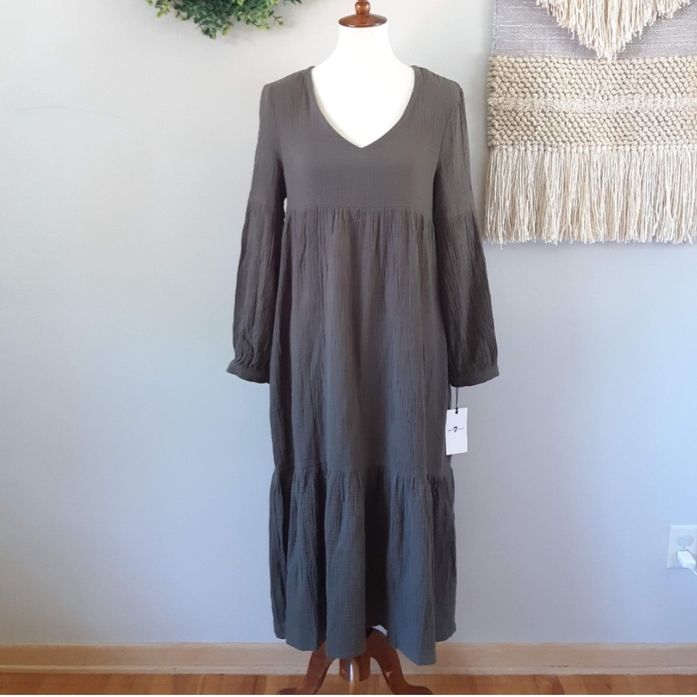 7 for All Mankind Prairie Tunic Dress XS
